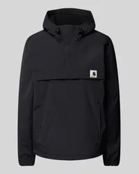 Carhartt WIP Windbreaker mit Kapuze Modell 'NIMBUS PULLOVER Black