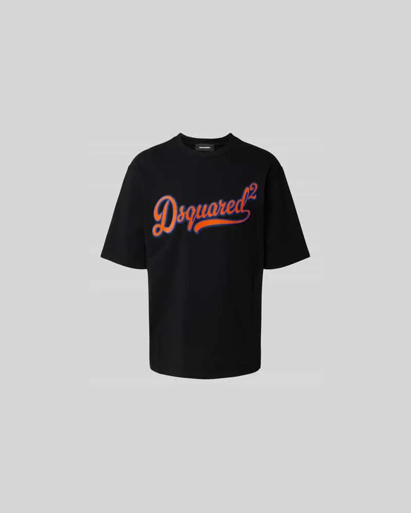 Dsquared2 T-Shirt mit Label-Detail Black