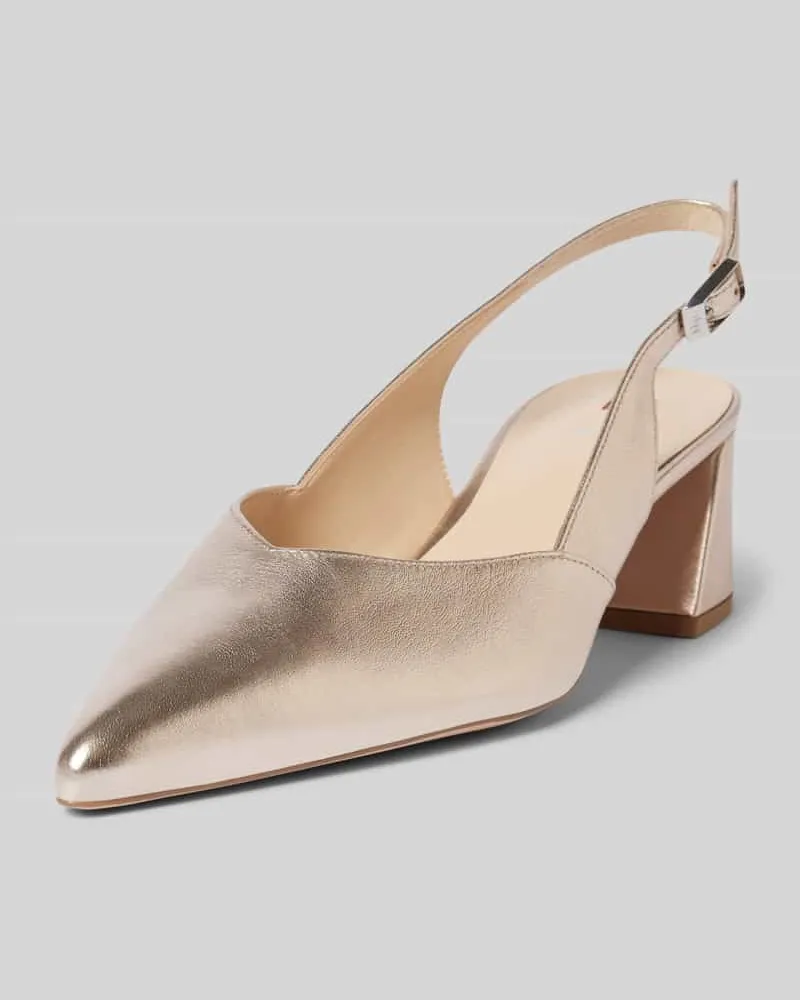 Högl Slingbacks aus echtem Leder Rose