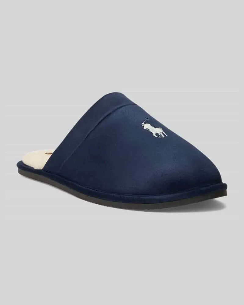 Ralph Lauren Hausschuh mit Fleece-Innenfutter Marine
