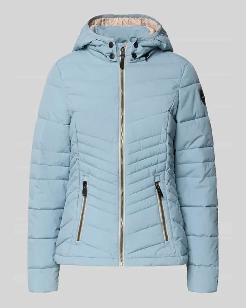 G.I.G.A. DX Slim Fit Jacke in Stepp-Optik Hellblau