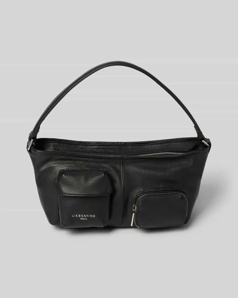 Liebeskind Crossbody Bag mit Label-Stitching Black