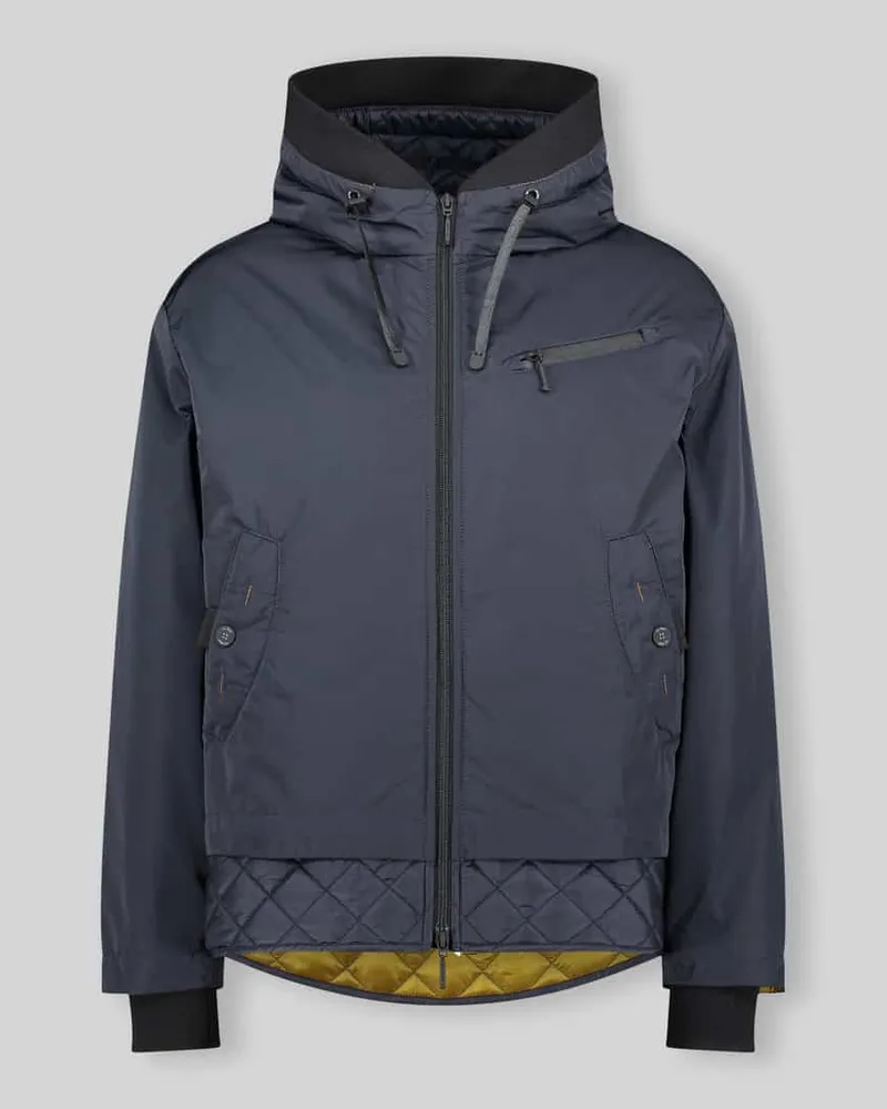 Gil Bret Regular Fit Steppjacke mit Kapuzenkragen Marine
