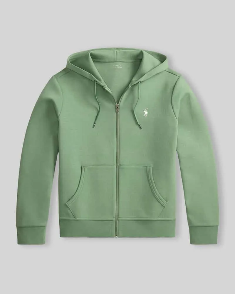 Ralph Lauren Regular Fit Sweatjacke aus Baumwoll-Mix Hellgruen