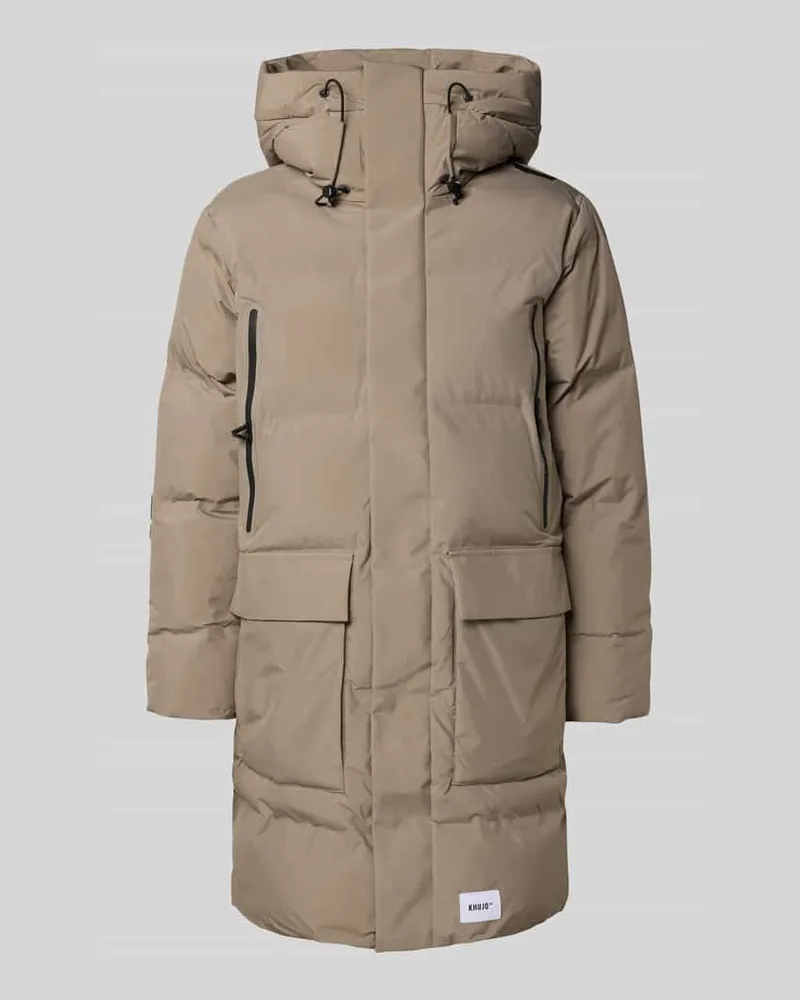 khujo Steppjacke mit Kapuze Modell 'WINER Sand