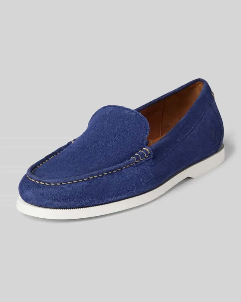 Ralph Lauren Loafer mit strukturierter Sohle Marine
