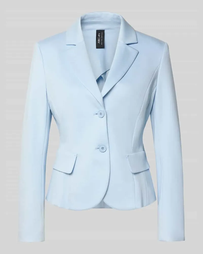 Marc Cain Blazer mit Reverskragen Hellblau