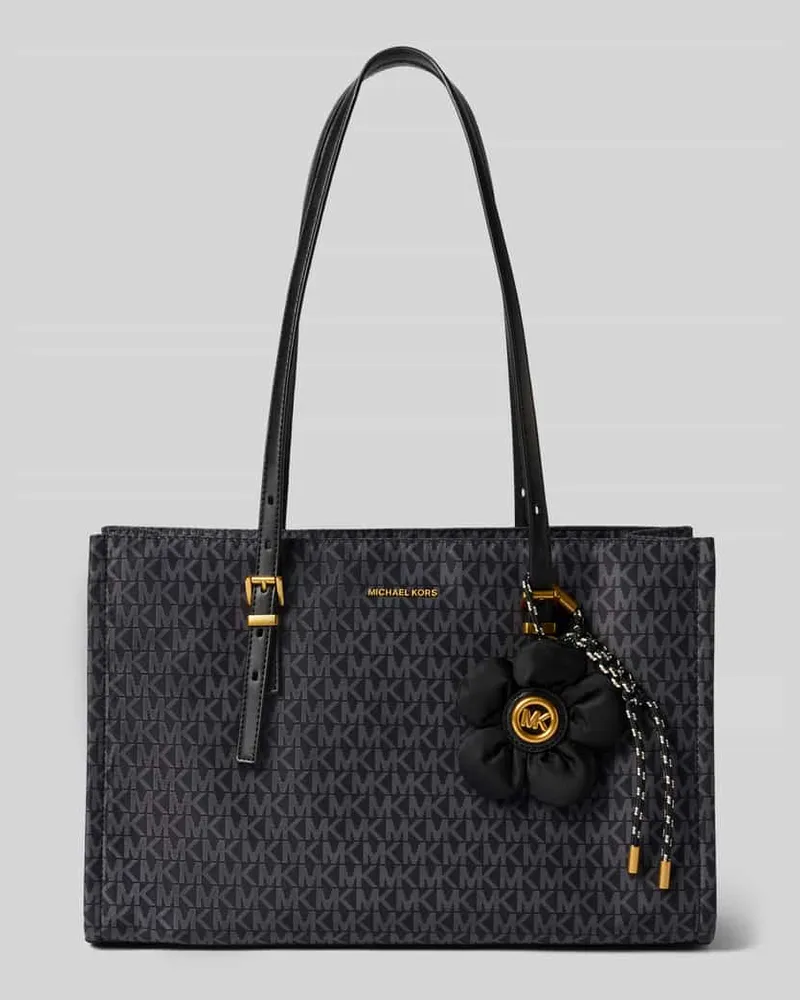 Michael Kors Handtasche mit Logo-Muster Modell 'ZADIE Black