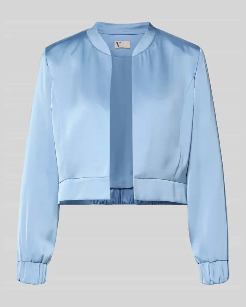 Vera Mont Regular Fit Blazer mit Stehkragen Hellblau