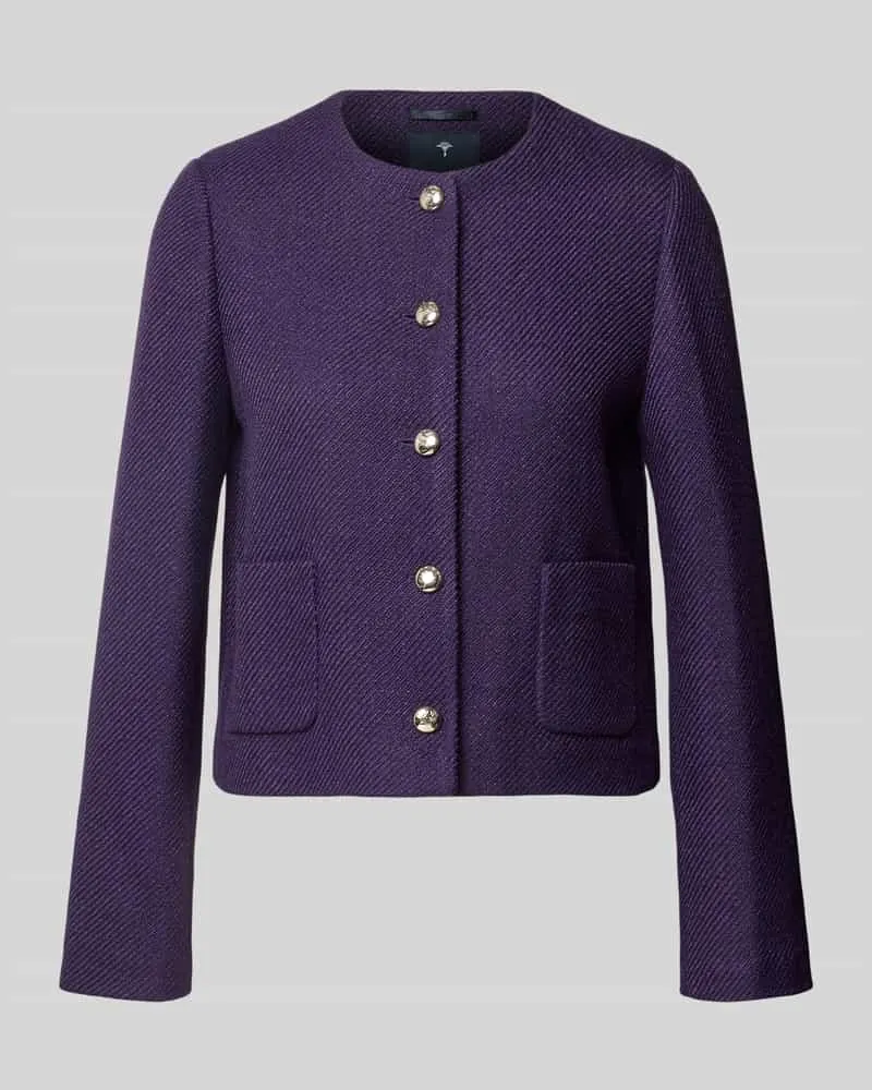 JOOP! Kurzblazer mit Zierknöpfen Modell 'Jezebel2 Purple