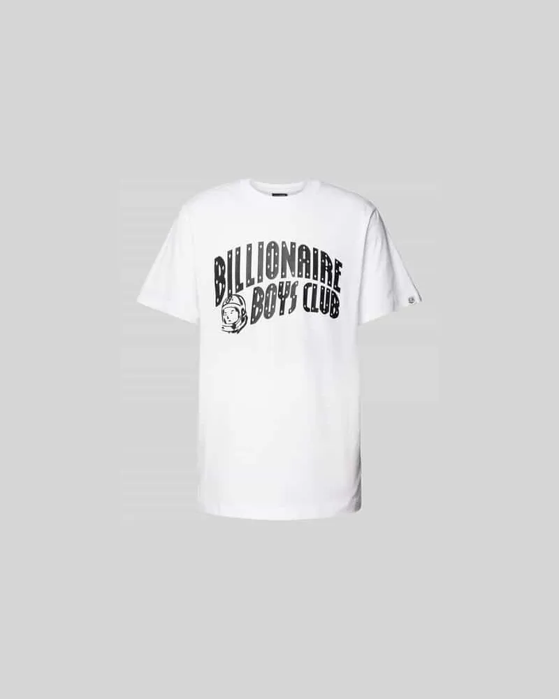 Billionaire Boys Club T-Shirt mit Label-Print Weiss