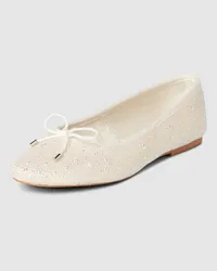 Steve Madden Ballerinas mit Ziersteinbesatz Modell 'BLOSSOMS-P Offwhite