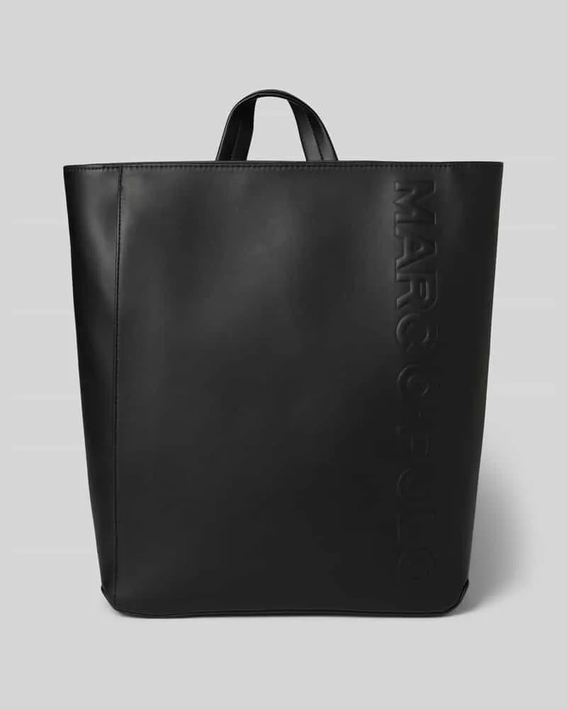 Marc O'Polo Rucksack in Lederoptik Black