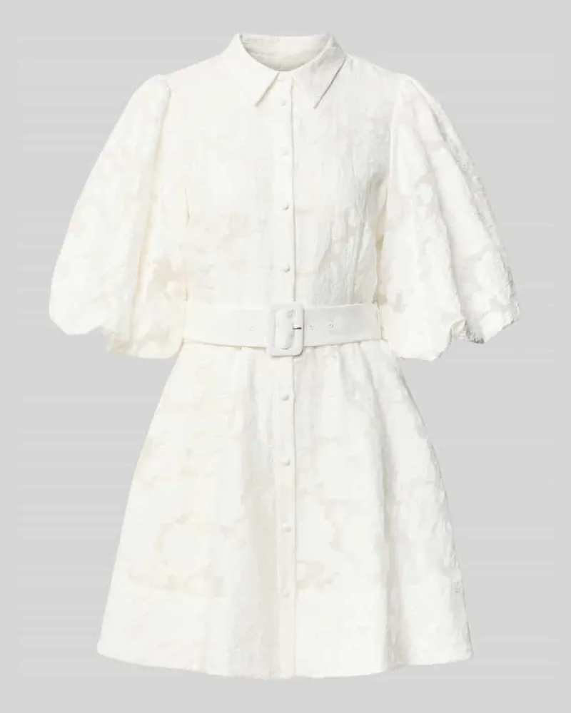 Ted Baker Minikleid aus Viskose-Mix Modell 'Antya Weiss