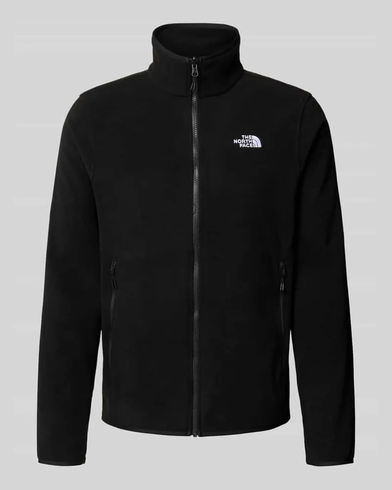 The North Face Sweatjacke mit Label-Stitching Black