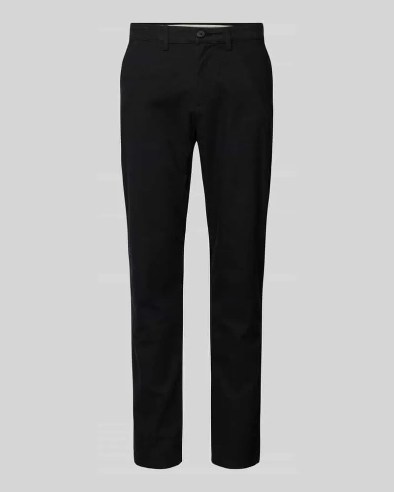 Selected Homme Slim Fit Chino mit Gürtelschlaufen Modell 'MILES Mittelgrau