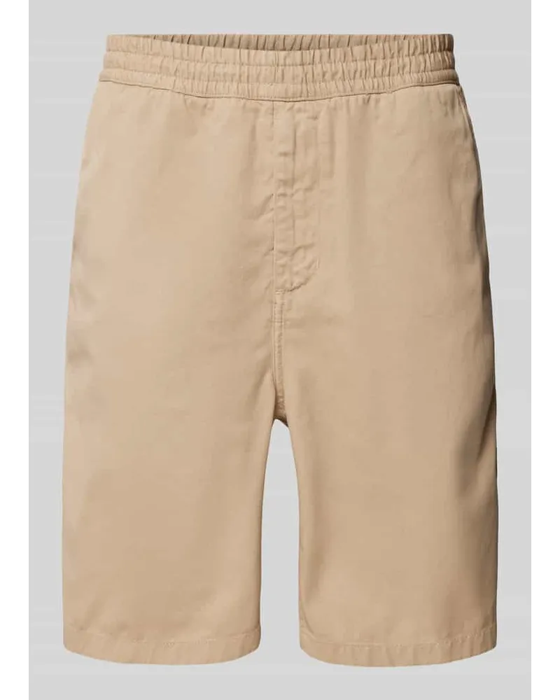 Carhartt WIP Shorts mit elastischem Bund Modell 'FLINT Beige