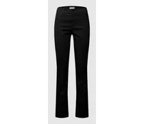 Bootcut Jeans mit Kontrastnähten Modell 'CICI