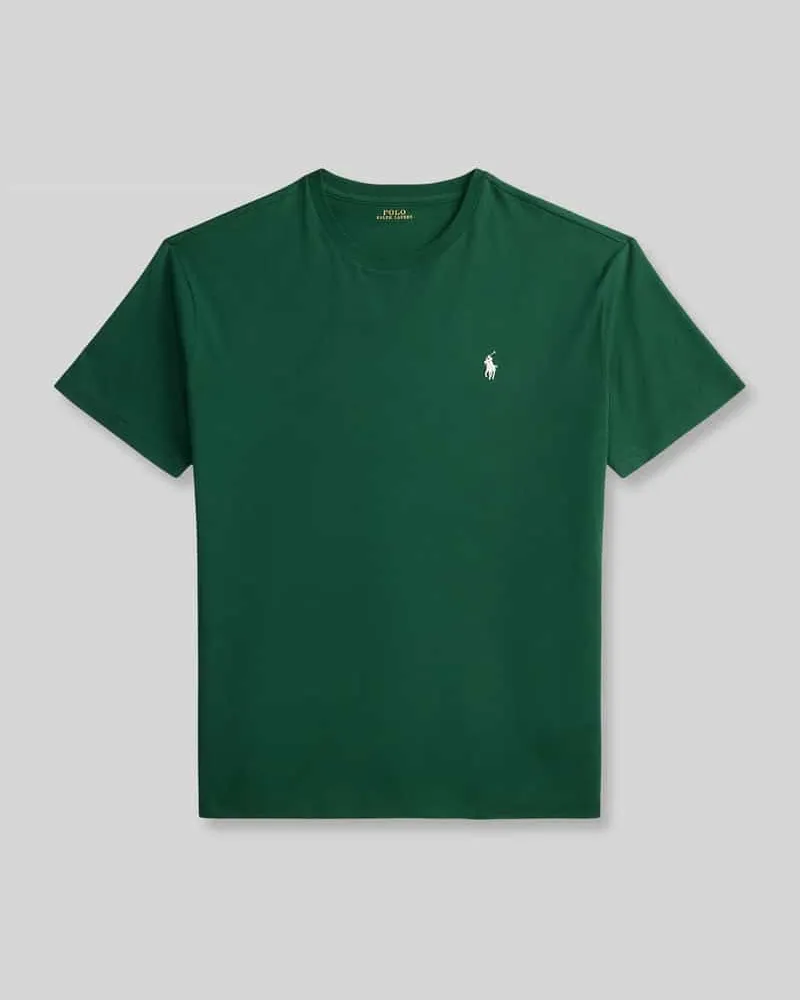 Ralph Lauren Regular Fit T-Shirt aus reiner Baumwolle Gruen