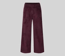 Cropped Cordhose mit elastischem Bund Modell 'CHIARA