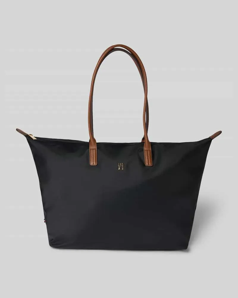 Tommy Hilfiger Tote-Bag mit Reißverschluss Black
