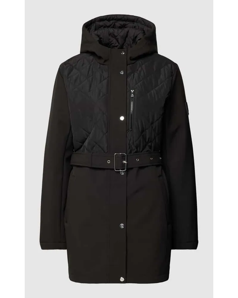 Ralph Lauren Jacke mit Taillengürtel Black