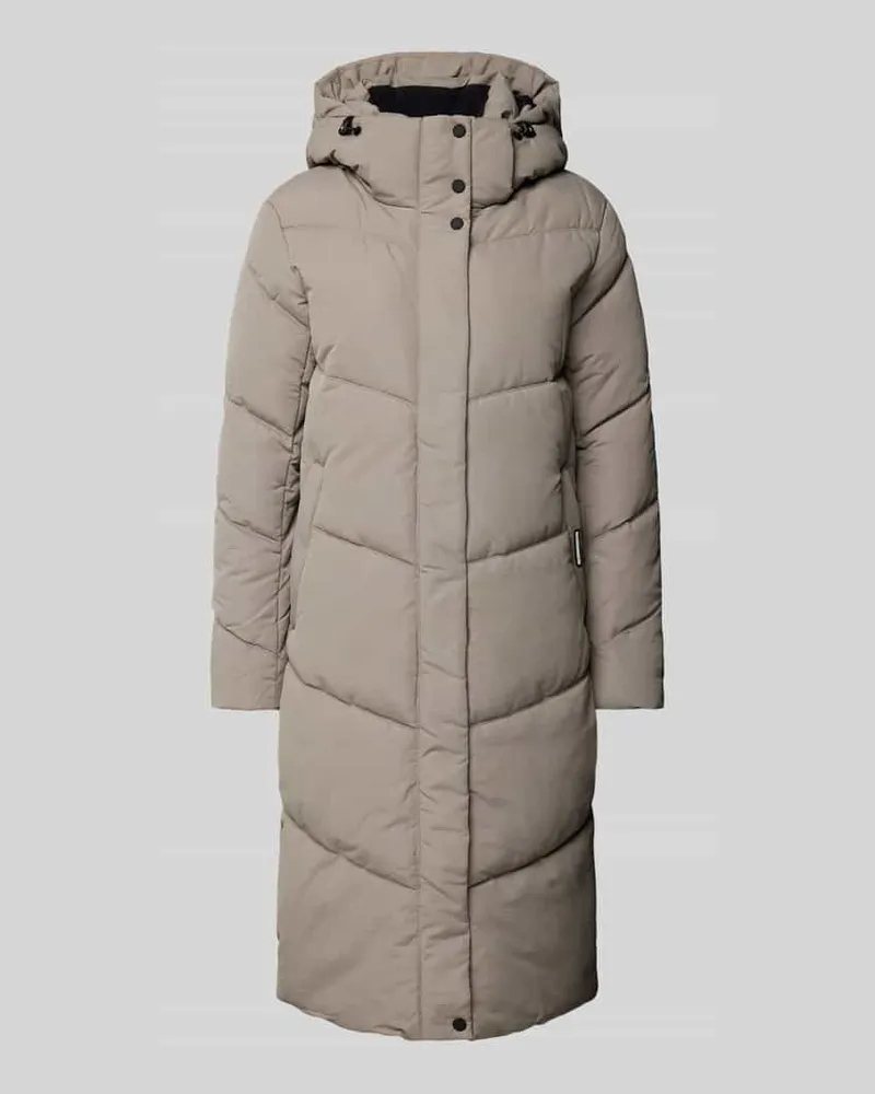 khujo Steppmantel mit Eingrifftaschen Modell 'TORINO Stein