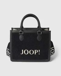 JOOP! Crossbody Bag mit Logo-Detail und Teddyfellbesatz Black