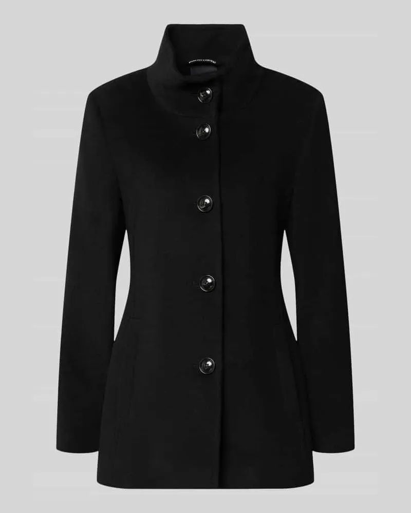 Fuchs Schmitt Jacke mit Stehkragen und Eingrifftaschen Black