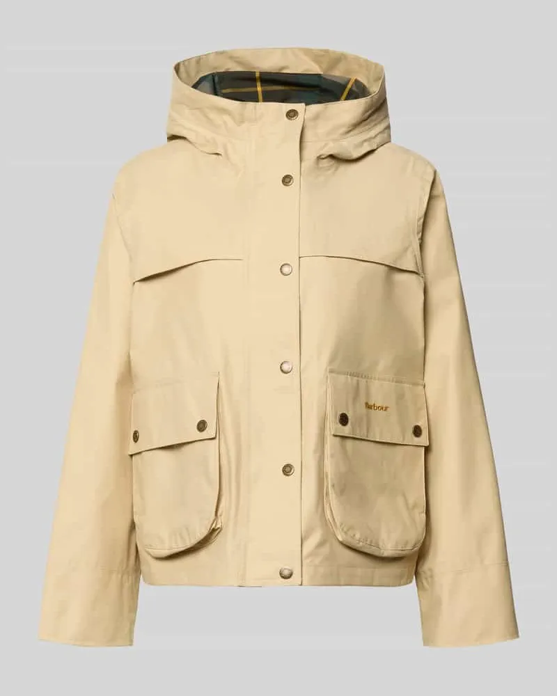 Barbour Regular Fit Funktionsjacke aus Baumwoll-Mix Modell 'BAYTHORPE Beige