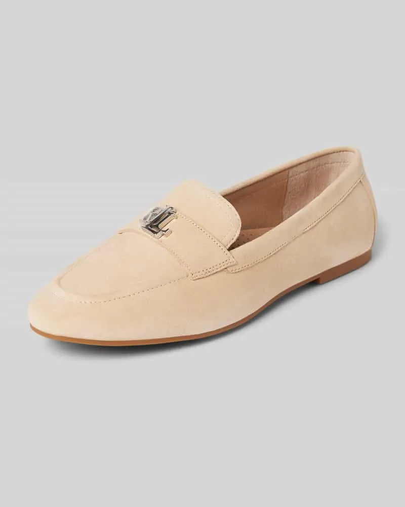 Ralph Lauren Loafers mit Logo-Applikation Modell 'AVERI III Sand