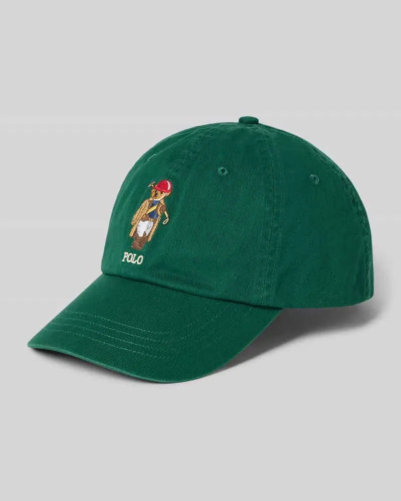 Ralph Lauren Basecap aus reiner Baumwolle Gruen