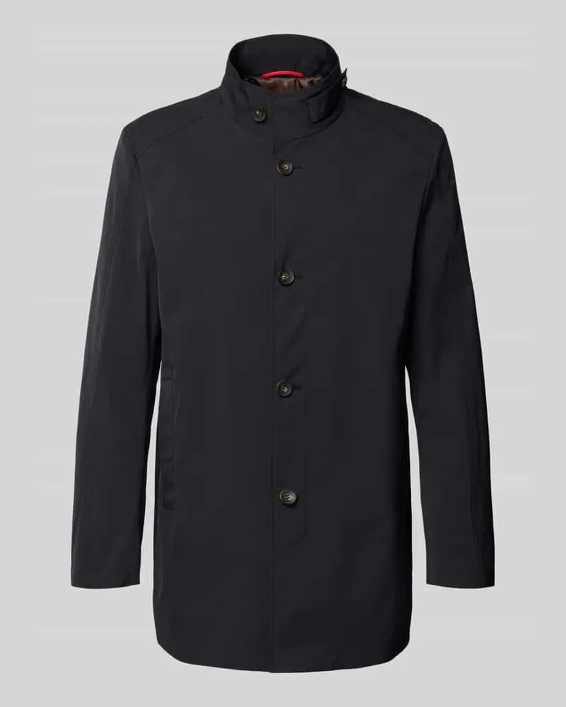 cinque Mantel mit durchgehender Knopfleiste Marine