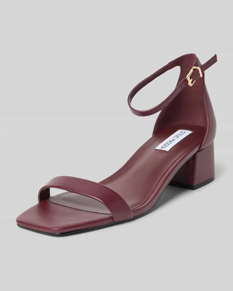 Steve Madden Sandaletten mit Dornschließe Modell 'GENA Bordeaux
