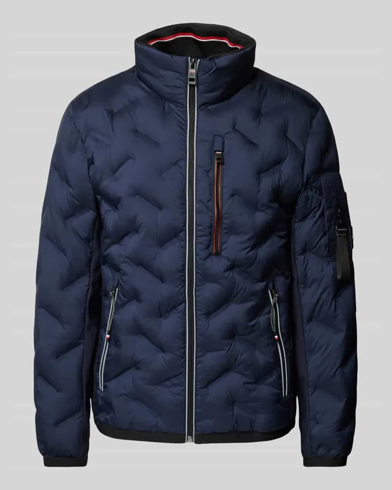 Tom Tailor Steppjacke mit Stehkragen Marine