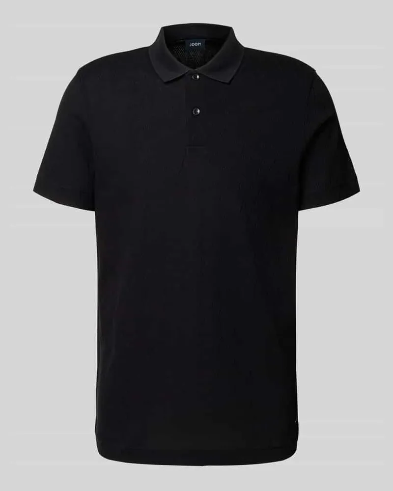 JOOP! Regular Fit Poloshirt aus reiner Baumwolle Modell 'Bianco Black