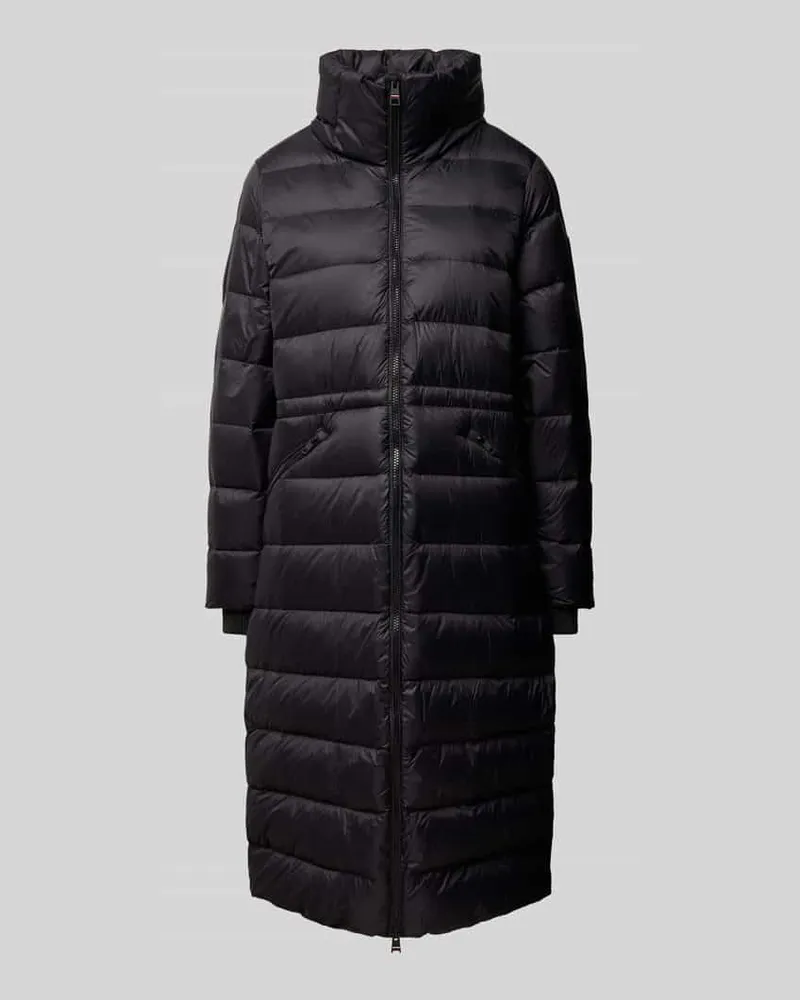 Tommy Hilfiger Steppmantel mit Stehkragen Black