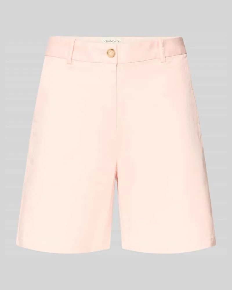 Gant Bermudas mit Gesäßleistentaschen Rosa
