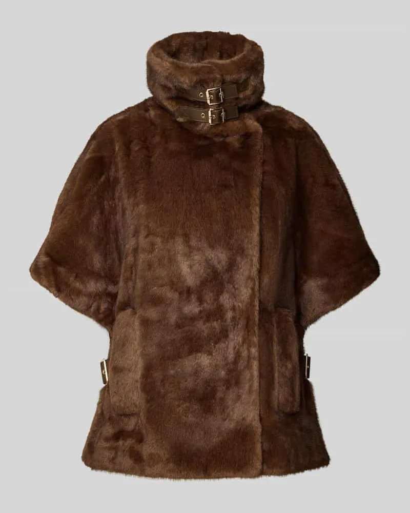 Liu Jo Jacke aus Kunstfell Schoko