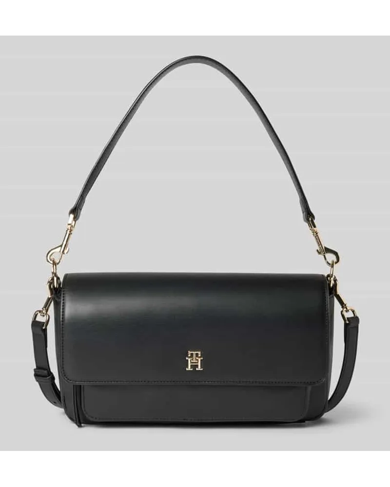 Tommy Hilfiger Handtasche mit Label-Details Modell 'SOFT Black