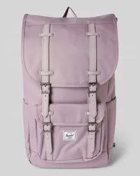 Herschel Supply Co. Rucksack mit Label-Detail Modell 'Little America Flieder