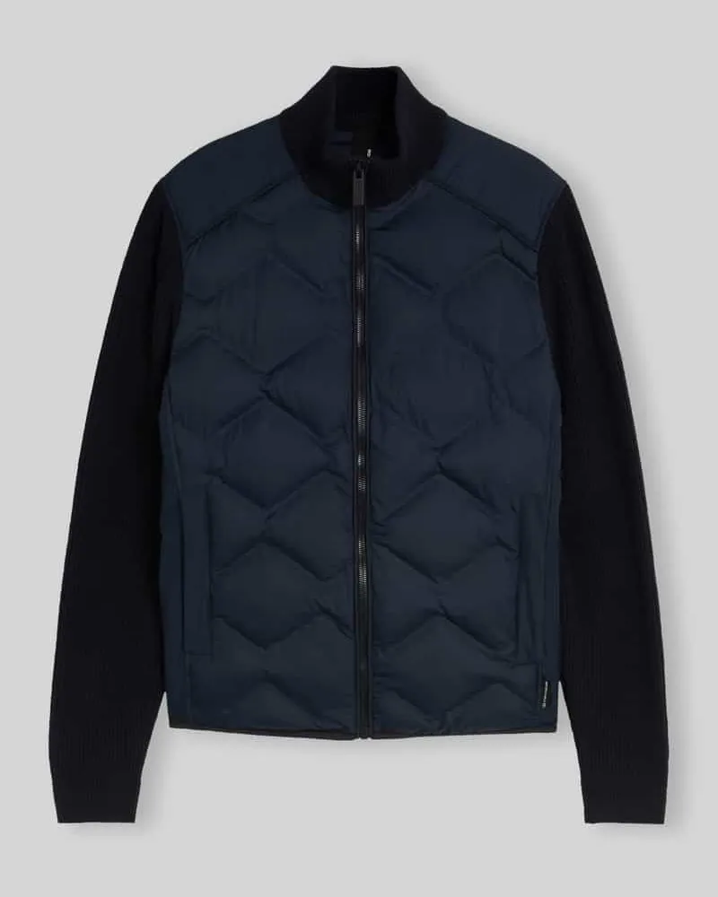 Tom Tailor Bomberjacke mit gestepptem Einsatz Marine
