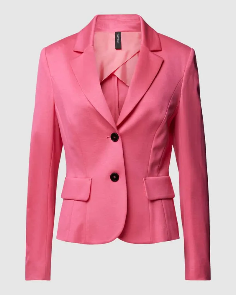 Marc Cain Blazer mit angedeuteten Pattentaschen Pink