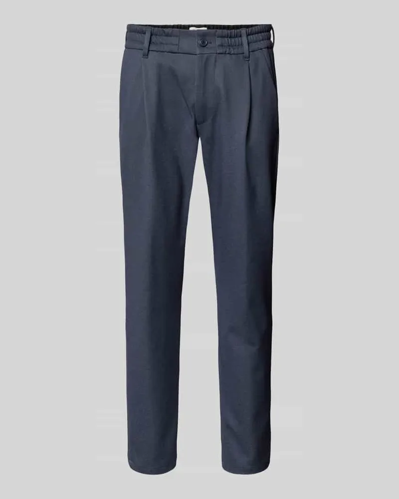Drykorn Stoffhose mit elastischem Bund Modell 'Chasy Blau