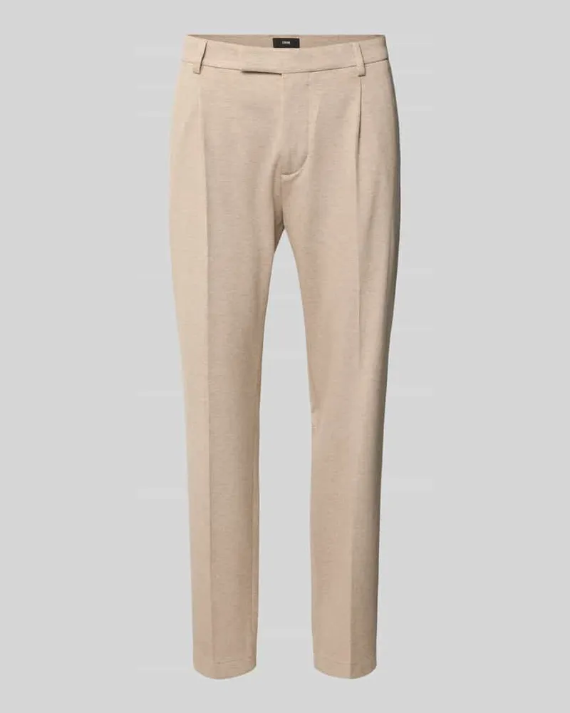 cinque Regular Fit Hose aus Viskose-Mix Modell 'CISALTO Beige