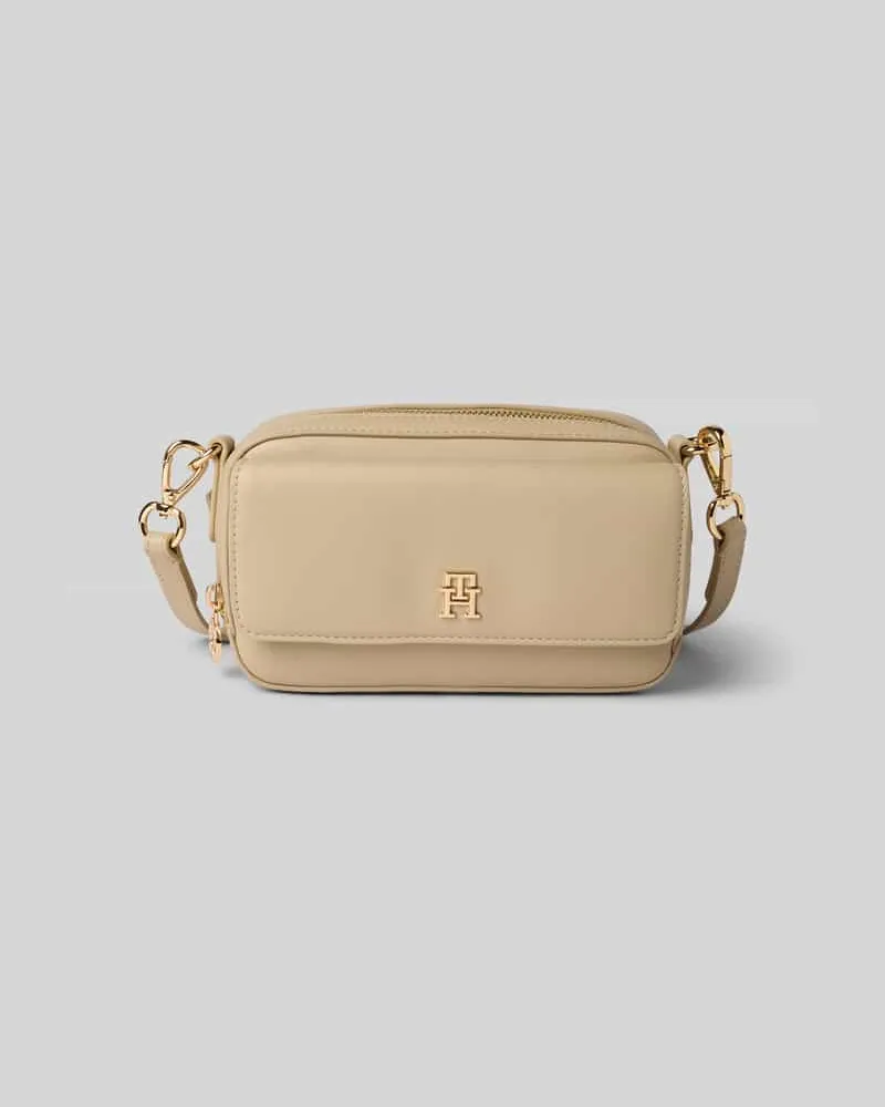 Tommy Hilfiger Umhängetasche mit Label-Applikation Beige