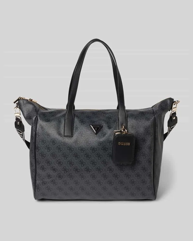 Guess Shopper mit Logo-Muster Modell 'LATONA CARRYON Black