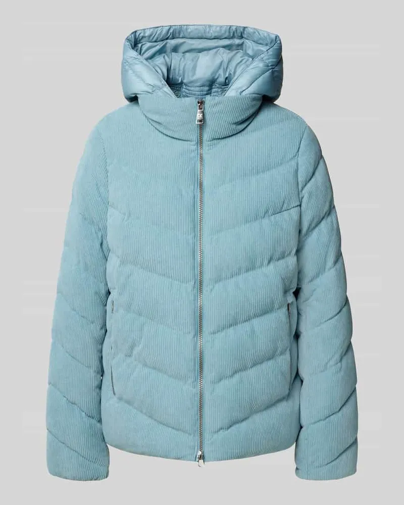 Fuchs Schmitt Regular Fit Steppjacke in Cord-Optik Bleu