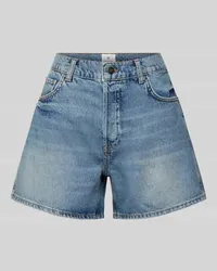 Anine Bing Jeansshorts aus reiner Baumwolle Jeansblau