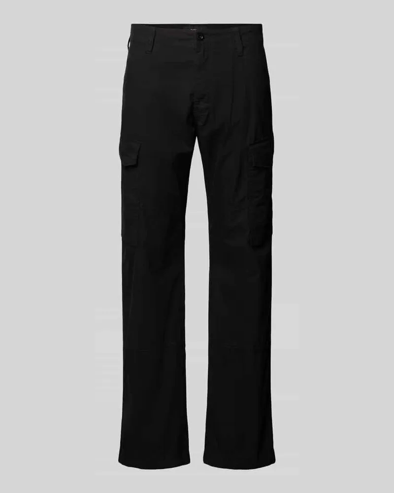 G-STAR RAW Straight Fit Cargohose mit Gesäßtaschen Black